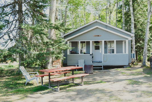 Chalets et emplacements au camping Remigny